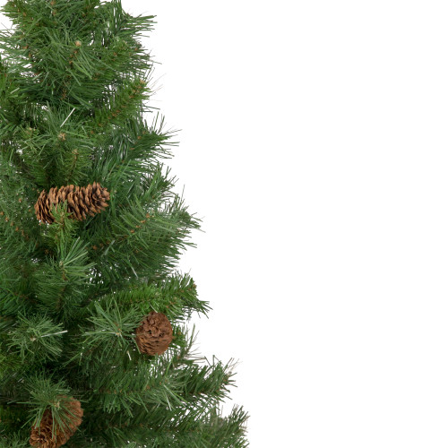 3' Black River Pine Artificial Medium Profile Christmas Tree, Unlit