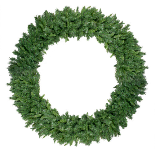 Green Lush Mixed Pine Artificial Christmas Wreath - 72" - Unlit