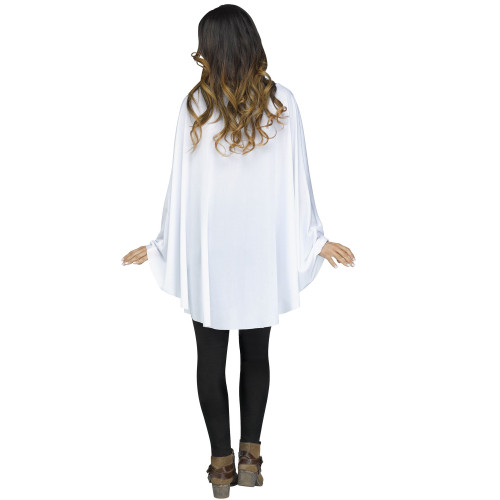 Adult One Size Snowman Christmas Poncho