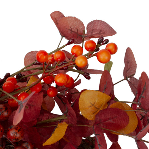 Red Berries Artificial Christmas Wreath - 24-Inch, Unlit