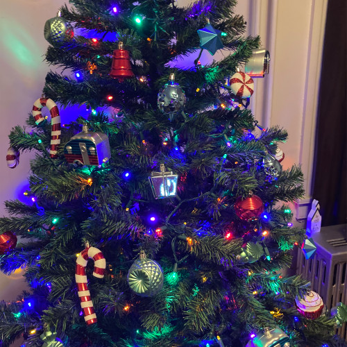 6' Colorado Spruce 2-Tone Artificial Christmas Tree, Unlit