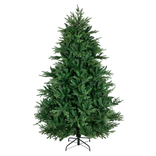 Real Touch?? Full Juniper Pine Artificial Christmas Tree - Unlit - 7.5'