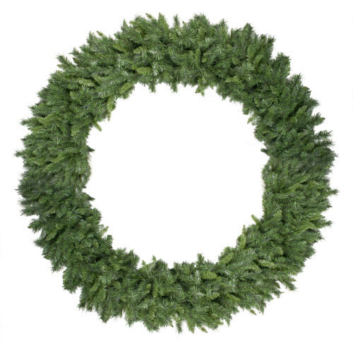 Green Lush Mixed Pine Artificial Christmas Wreath - 72" - Unlit
