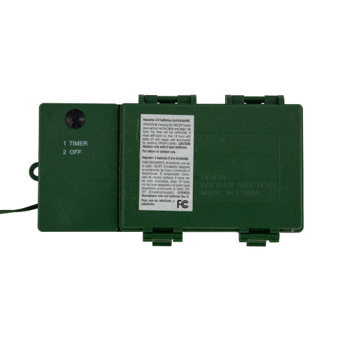 3' Pre-Lit Snowy Bristle Pine Artificial Christmas Swag, Warm White LED Lights