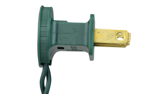 50 Orange LED Wide Angle Christmas Lights - 16.25 ft Green Wire