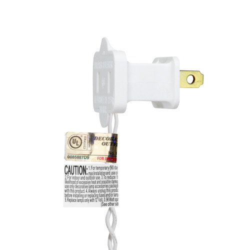 2' Pre-lit Rockport White Pine Artificial Christmas Tree, Pink Lights