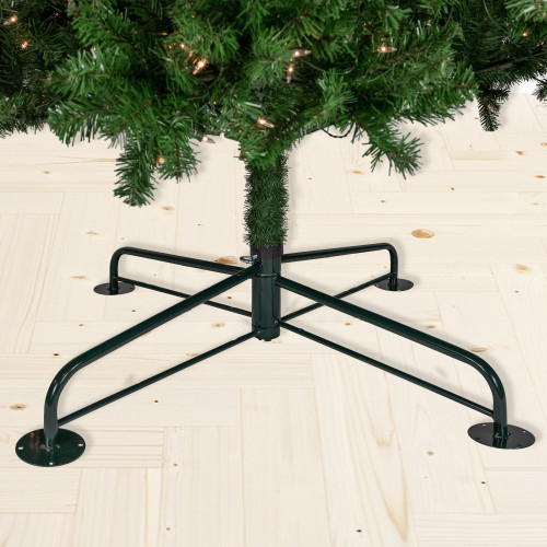 48" Green Artificial Foldable Christmas Tree Stand - For 12 - 15' Trees