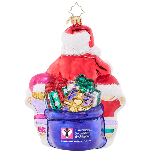 Christopher Radko Room For One More Glass Christmas Ornament 1021653