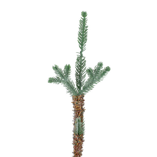4' Snow Covered Frosted Pine Artificial Christmas Tree with Jute Base �C Unlit
