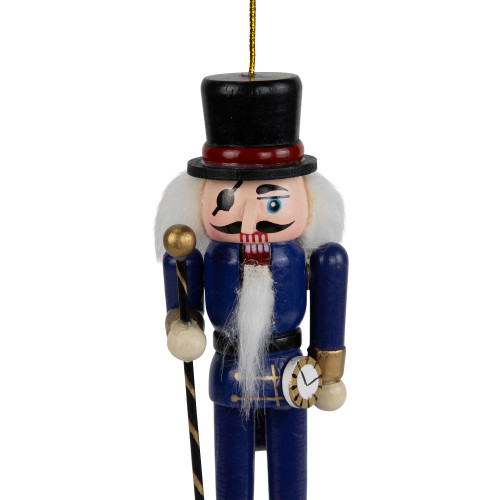 The Nutcracker Suite Christmas Figures -  5.25" - Red and Blue - Set of 4