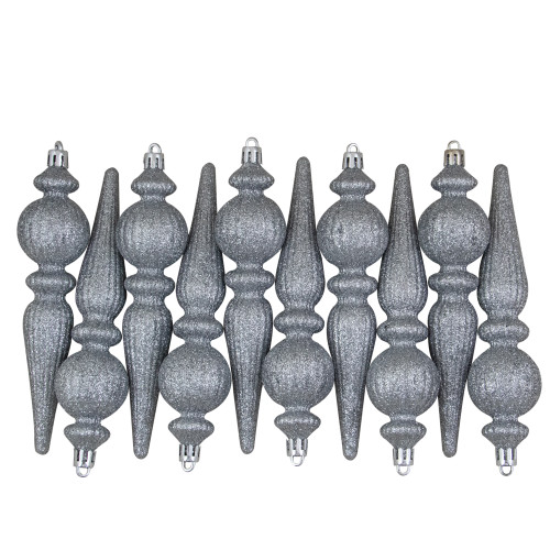 75ct Red and Silver Shatterproof 3-Finish Christmas Ball Ornaments