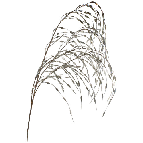 Weeping Willow Artificial Christmas Spray - 47" - Silver