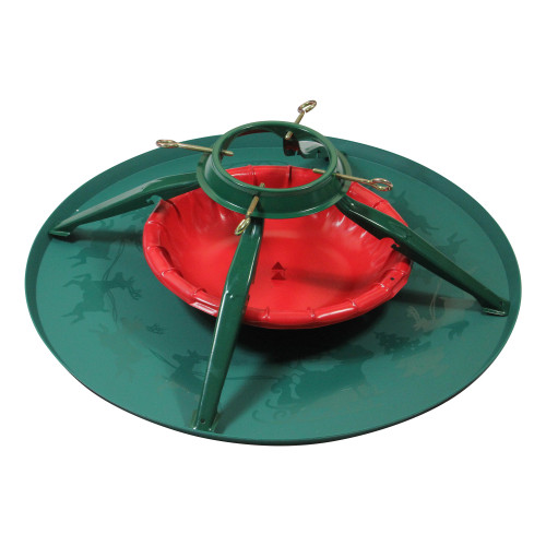 28" Handi Thing Resin Christmas Tree Stand Tray