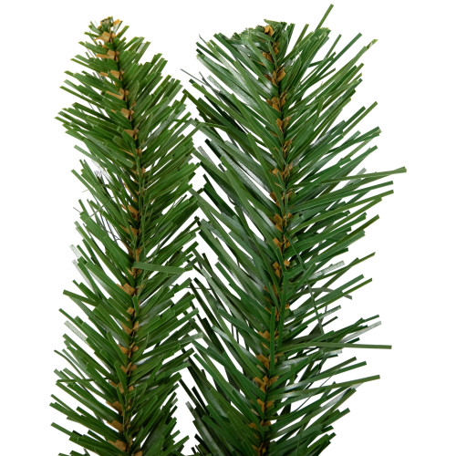9' x 12" Mixed Green Beaver Pine Artificial Christmas Garland, Unlit