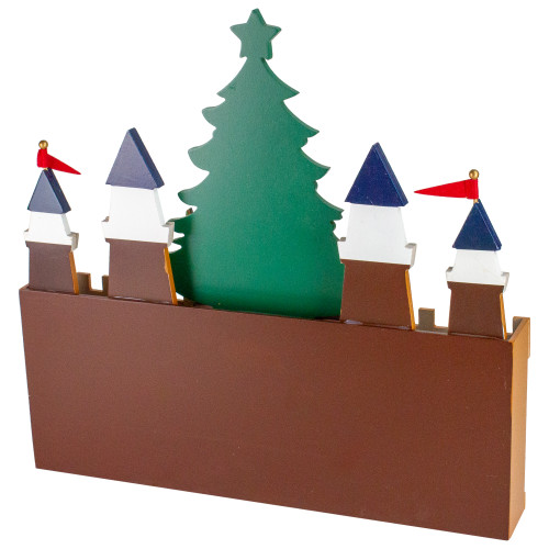 20.5" Nutcracker Castle Christmas Advent Calendar Decoration