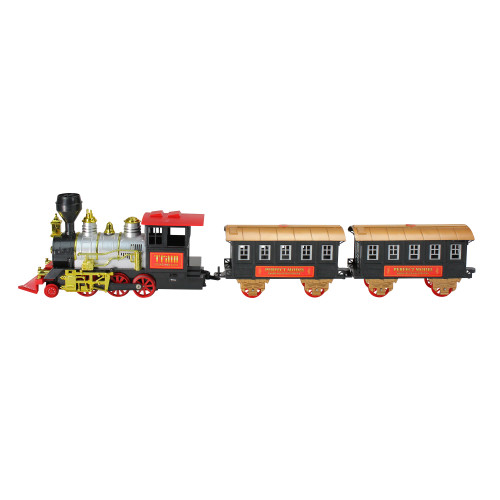 17-Piece Battery Operated Lighted & Animated Classics Train Set with Sound