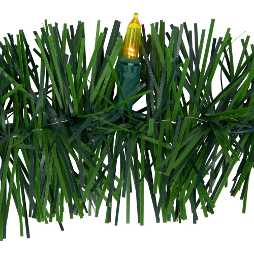 18' x 3" Pre-Lit Pine Artificial Christmas Garland, Multicolor LED Lights