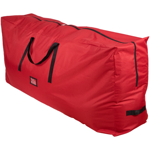 65" Red and Black Artificial Christmas Tree Storage Bag