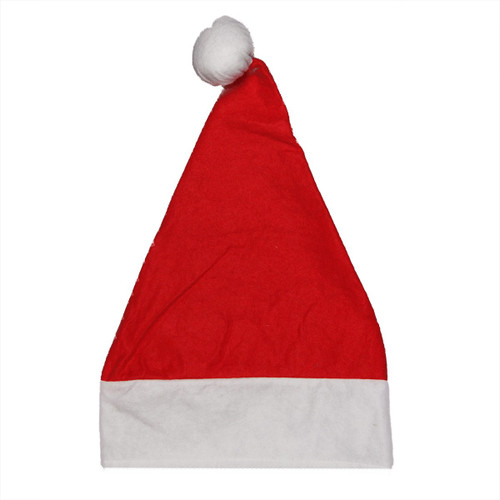 Red and White Unisex Adult Christmas Santa Hat Costume Accessory - Small
