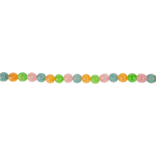 6ft Pastel Faux Candy Christmas Garland - Unlit