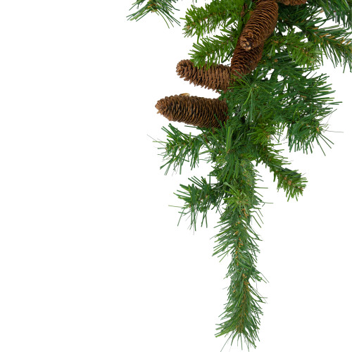 Dakota Red Pine Artificial Christmas Swag with Pine Cones - 34" - Unlit