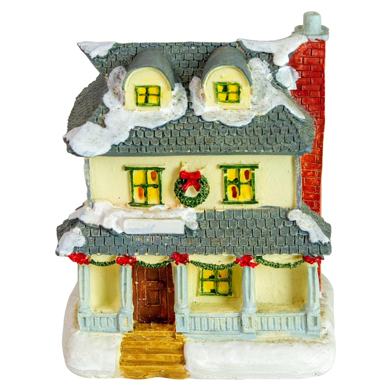 LED Lighted Country Side House Christmas Village Decoration - 5"