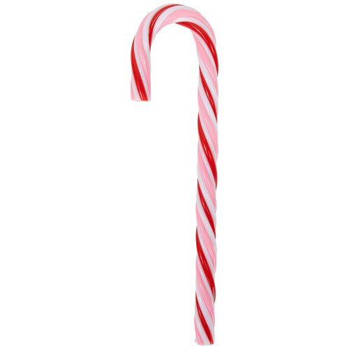 Peppermint Candy Cane Christmas Ornaments - 7" - Red and White - 12 ct