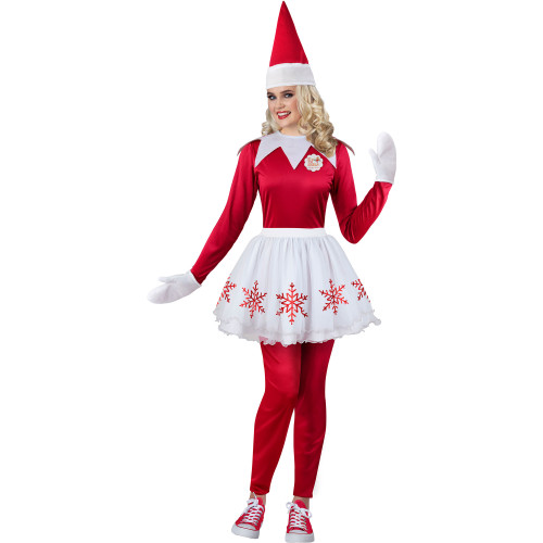 The Elf on the Shelf Woman's Christmas Costume - Medium