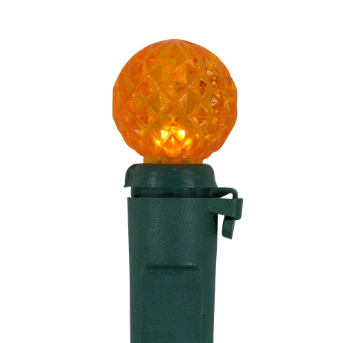 LED G12 Berry Christmas Lights - Multicolor - 16' Green Wire - 50 ct