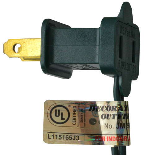 6' Pre-Lit Pencil Flocked Green Pine Artificial Christmas Tree - Clear Lights