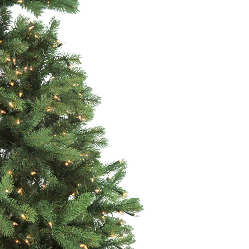 Real Touch?? Pre-Lit Full Noble Fir Artificial Christmas Tree - 7.5' - Clear Lights
