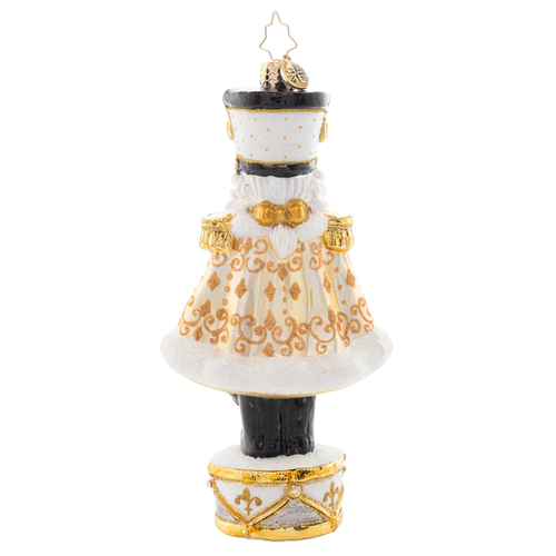 Christopher Radko Golden Guardian Glass Christmas Ornament 1021657