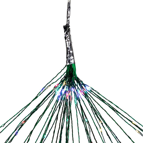 20" LED Lighted Firework Branch Christmas Decoration, Multi-Color Lights