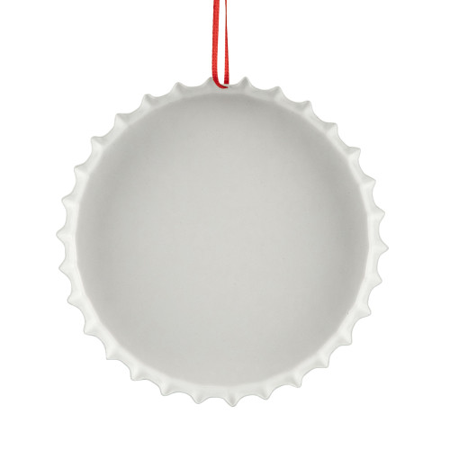 4" Red "Have Yourself A Merry Little Christmas" Bottle Cap Ornament