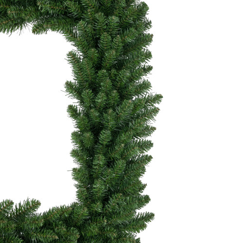 Buffalo Fir Rectangular Artificial Christmas Wreath - 36" - Unlit