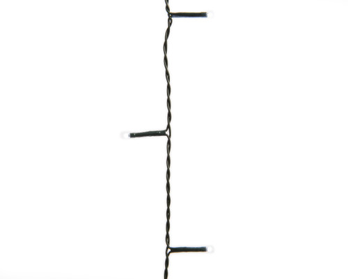 283 Cool White LED 8-Function Twinkle Glow Lights - 17 ft Green Wire