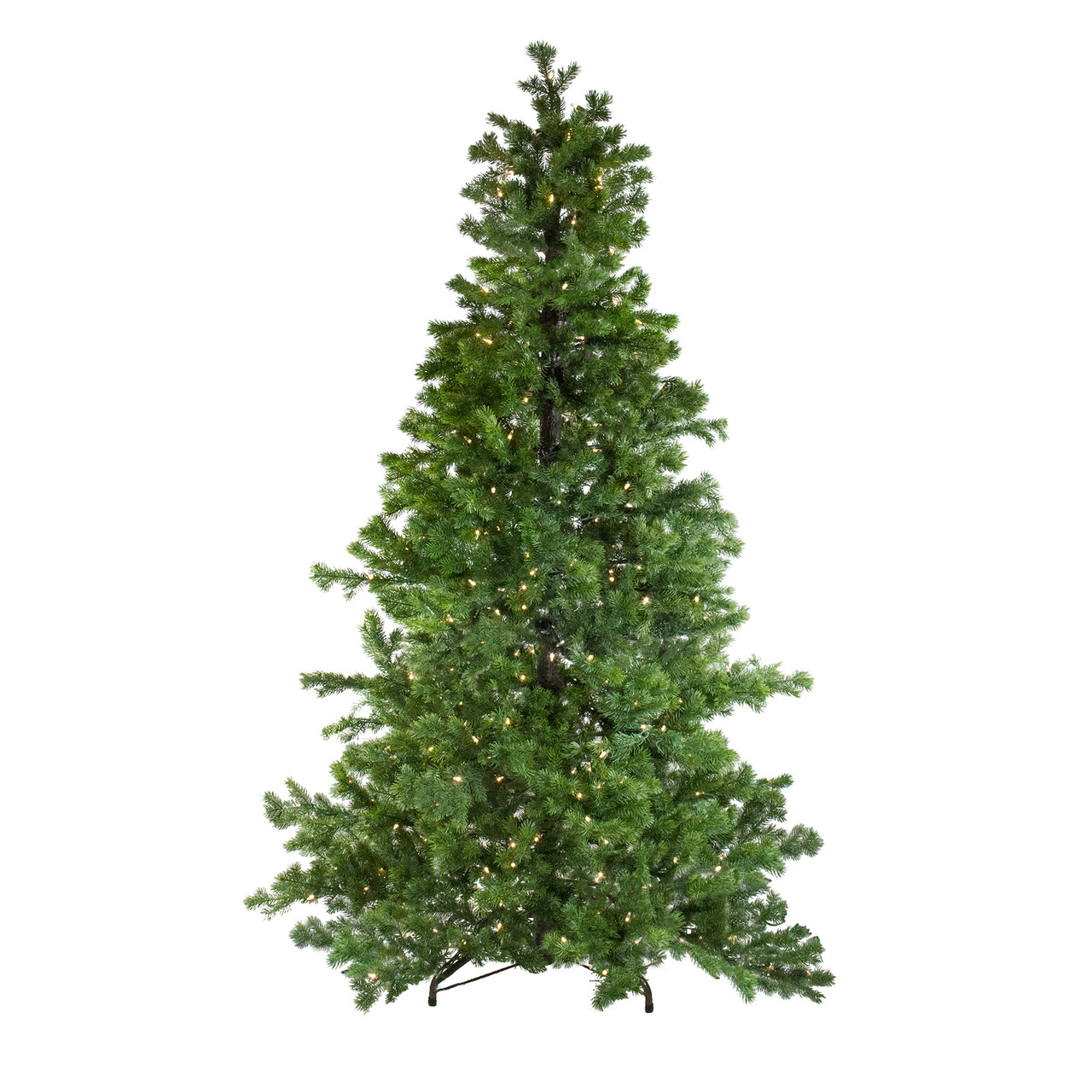 Real Touch? Pre-Lit Green Mountain Pine Artificial Christmas Tree - 6.5' - Dual Color LED