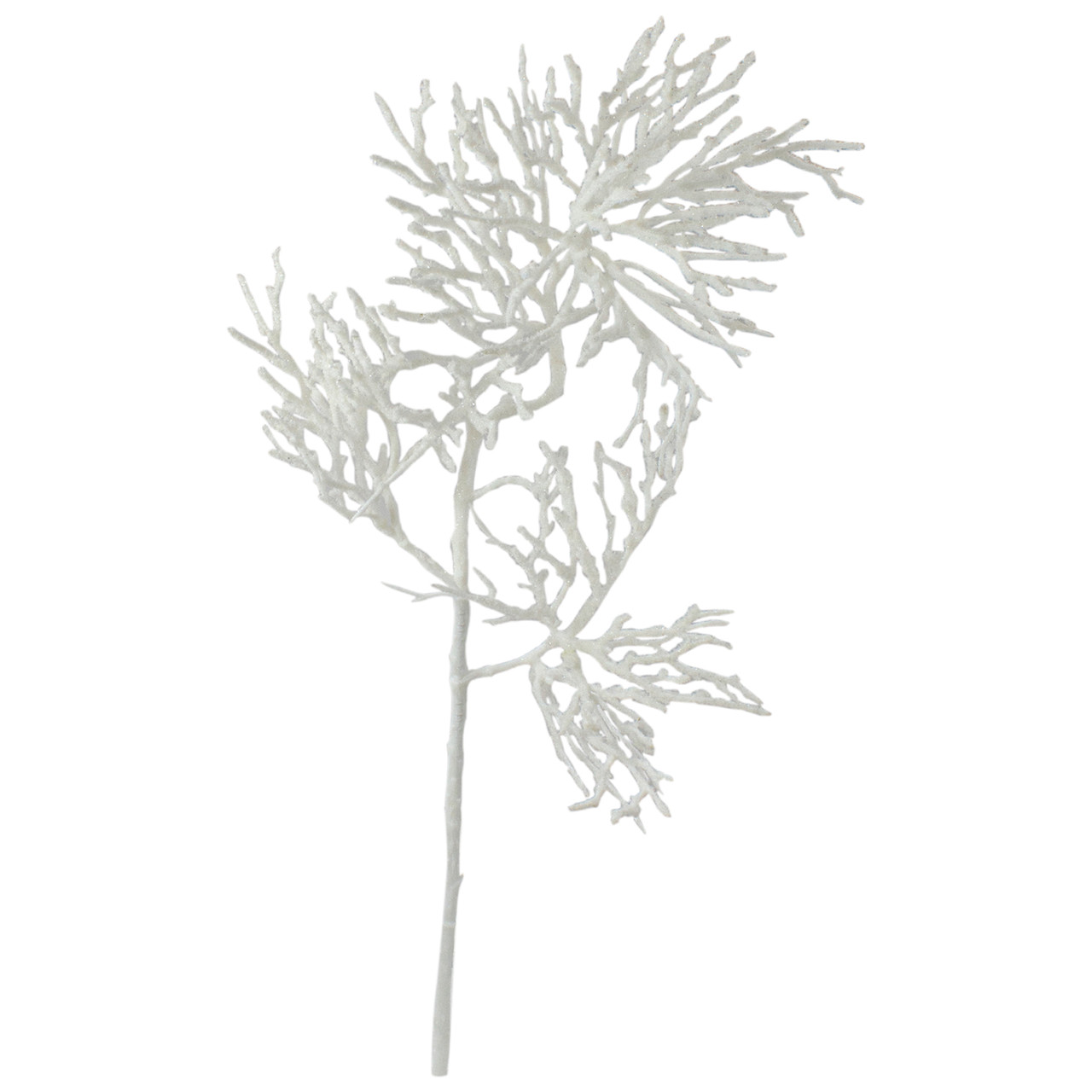 Frosted Twig Artificial Christmas Spray - 22" - White