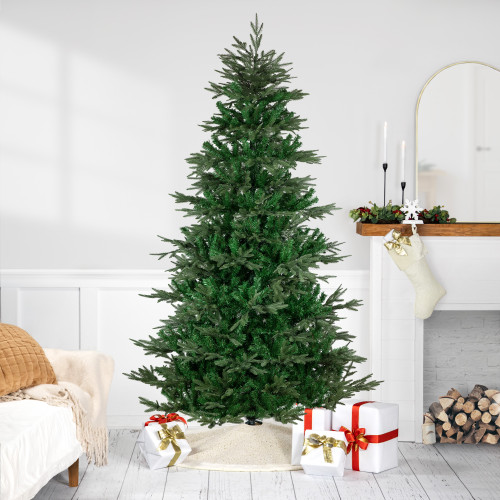 Real Touch?? Full Hudson Fir Artificial Christmas Tree - Unlit - 6.5'