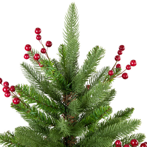 Real Touch?? Potted Sarasota Pine Artificial Mini Christmas Tree - 24" - Unlit