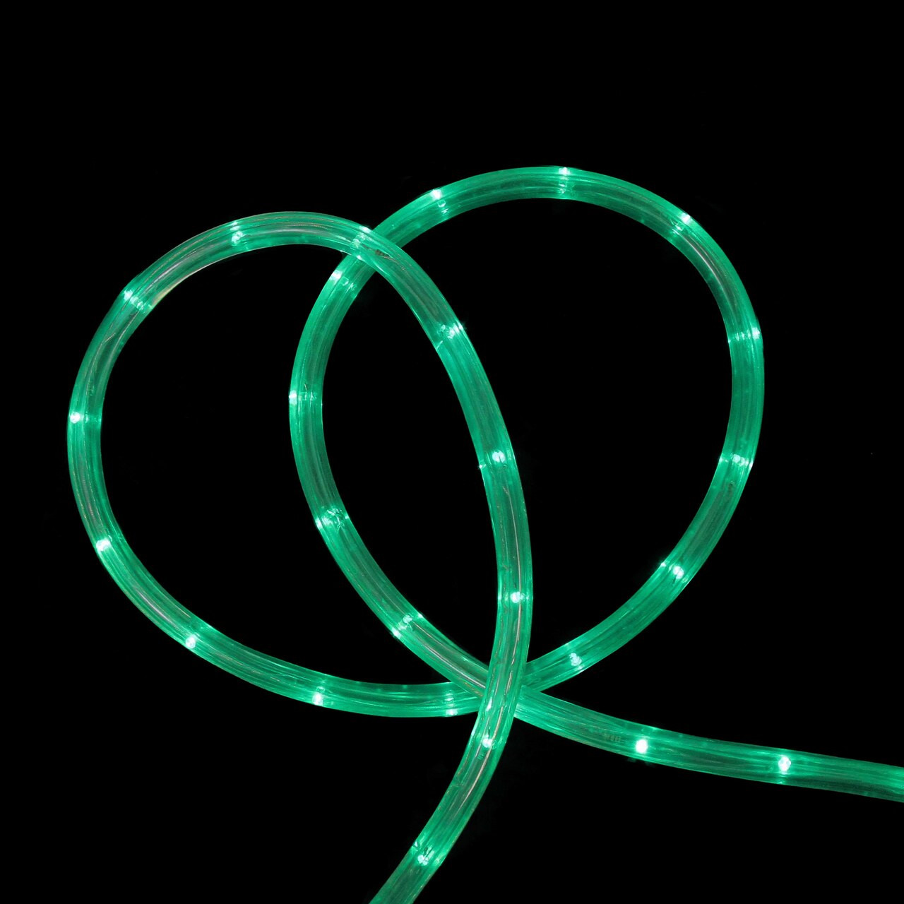 18ft Green LED Christmas Rope Lights
