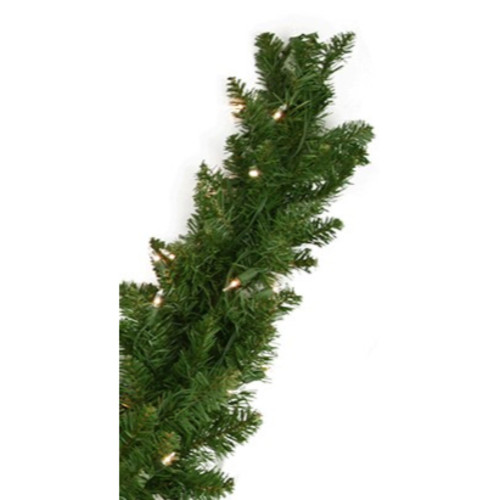 Pre-Lit Eastern Pine Artificial Christmas Swag - 60" - Clear Lights