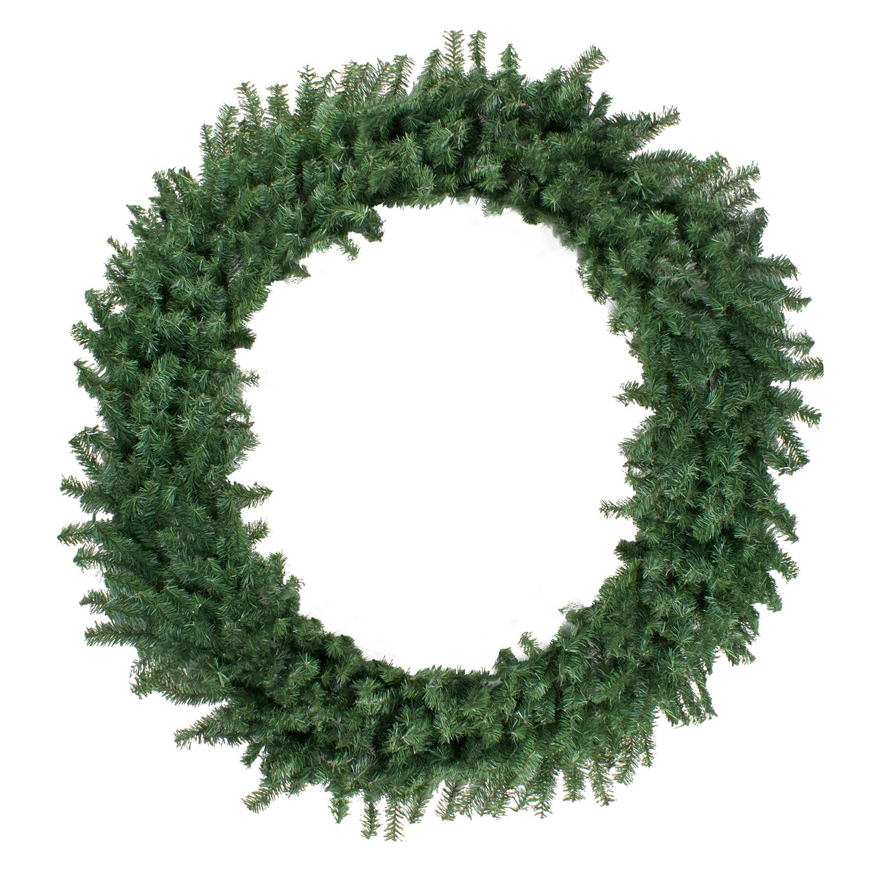 Canadian Pine Commercial Size Artificial Christmas Wreath - 5' - Unlit