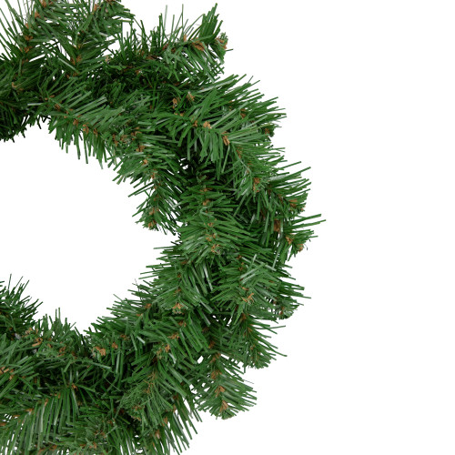 Deluxe Dorchester Pine Artificial Christmas Wreath - 12" - Unlit