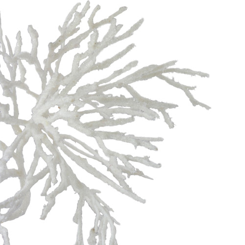 Frosted Twig Artificial Christmas Spray - 22" - White