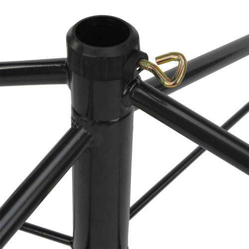 Black Rolling Artificial Christmas Tree Stand , 9'-12' Trees