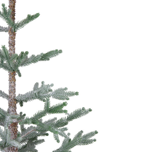4' Snow Covered Frosted Pine Artificial Christmas Tree with Jute Base �C Unlit