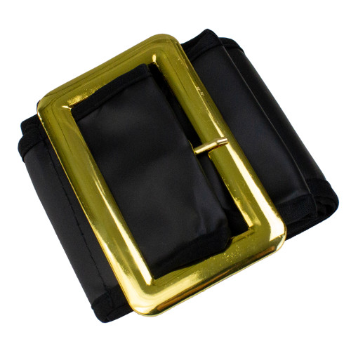 61" Black Santa Claus Men Adult Christmas Belt Costume Accessory - One Size