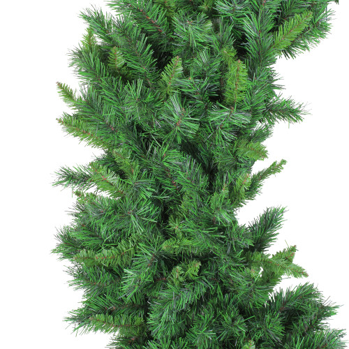 Green Lush Mixed Pine Artificial Christmas Wreath - 72" - Unlit