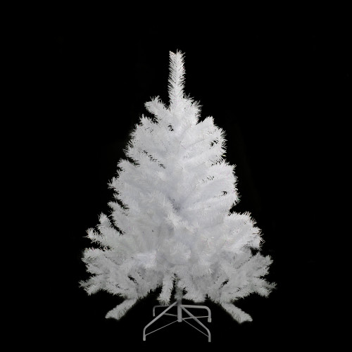 4' Icy White Spruce Artificial Christmas Tree - Unlit